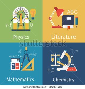 stock-vector-physics-chemistry-math-literature-and-equipment-science-concept-flat-icons-templates-342391466