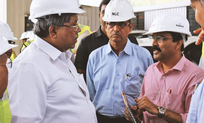 Read more about the article Inspection at Reconstruction Site of Amar Mahal Flyover